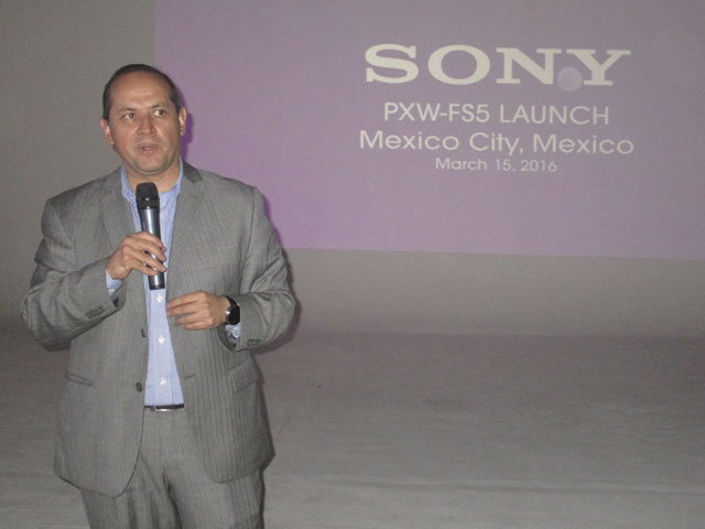 Newsline Report - Tecnologa - Sony Mxico exhibi por primera vez la nueva Sony PXW-FS5