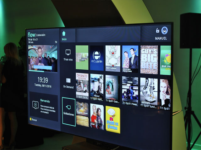 Newsline Report - Negocios - Cablevisin lanz Flow, una nueva experiencia para ver televisin