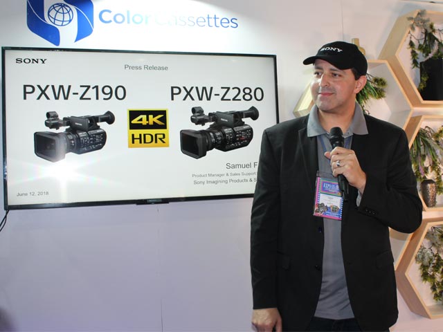 Newsline Report - Tecnologa - Sony presenta en Mxico sus nuevas camcorders PXW-Z190 y PXW-Z280