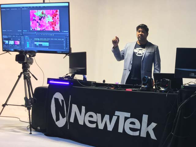 Newsline Report - Tecnologa - Carbi Sistemas demostr en Buenos Aires el flujo de trabaj NDI de Newtek