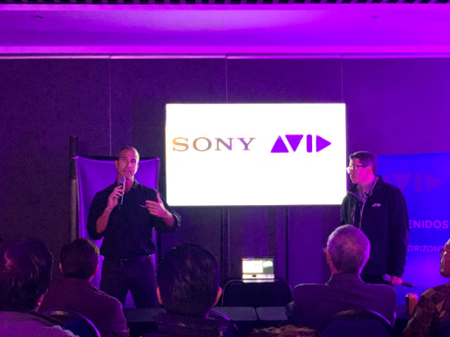 Newsline Report - Tecnologa - AVID y Sony presentaron flujos de trabajo para cine y TV