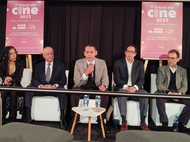 Newsline Report - Cine - Canacine presenta la primera Fiesta del Cine 2023 en Mxico