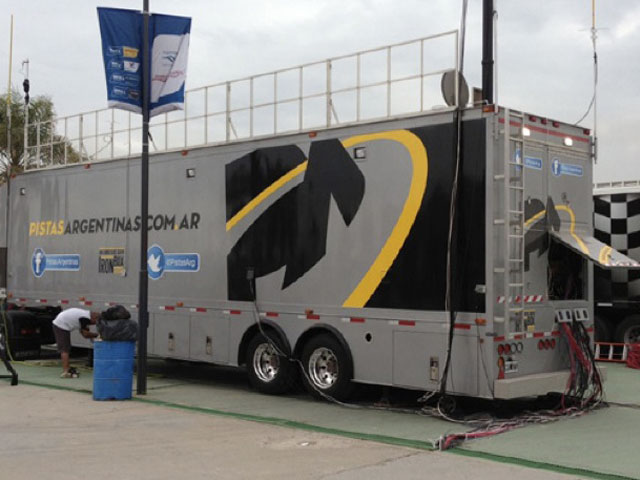 Newsline Report - Tecnologa - Produccin en vivo: Pistas Argentinas, Ironbox y Grass Valley