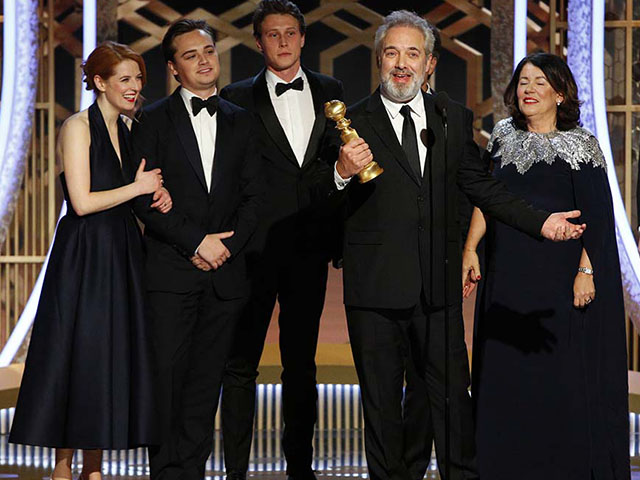 Newsline Report - Cine - '1917' sorprendi en la 77 entrega de los Golden Globes