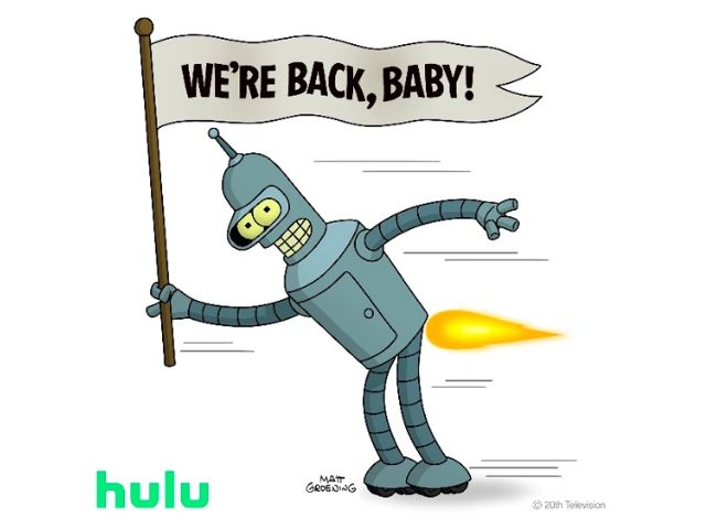 Hulu domina el espacio de animacin para adultos con la nueva temporada de Futurama