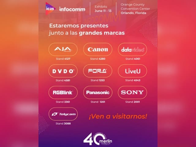 Newsline Report - Tecnologa - MERLIN DISTRIBUTOR CELEBRAR EN INFOCOMM SU 40 ANIVERSARIO