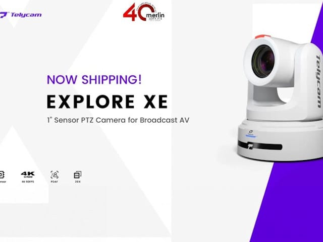 Newsline Report - Tecnologa - TELYCAM LANZA LA CMARA PTZ EXPLORE XE 4K CON SENSOR DE 1 PULGADA