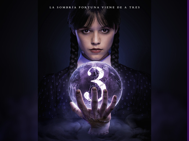 Newsline Report - Contenidos - Tercera temporada de Merlina es confirmada por Netflix
