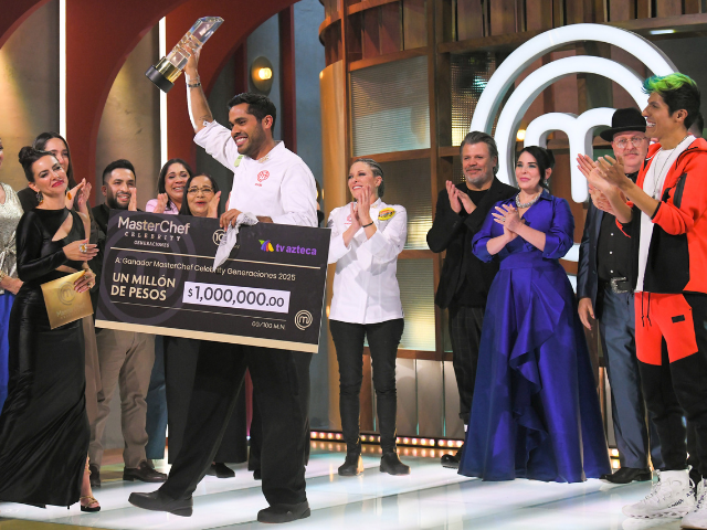 Newsline Report - Plataformas - TV Azteca: Dani Valle, ganador de MasterChef Celebrity Generaciones Mxico 2025