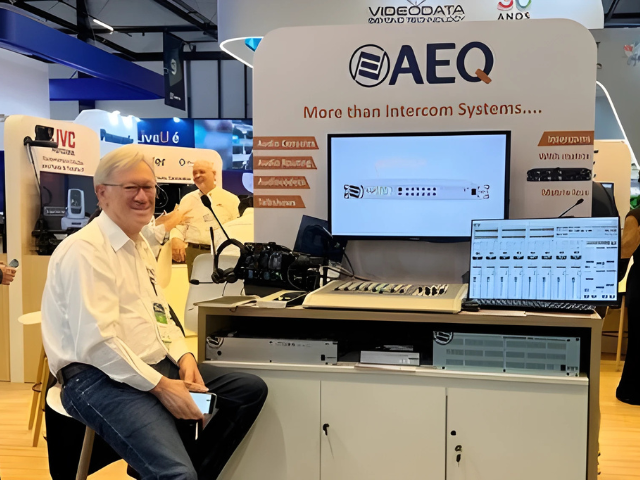 AEQ exhibe en SET EXPO 2025 sus soluciones para radio, TV y produccin en directo