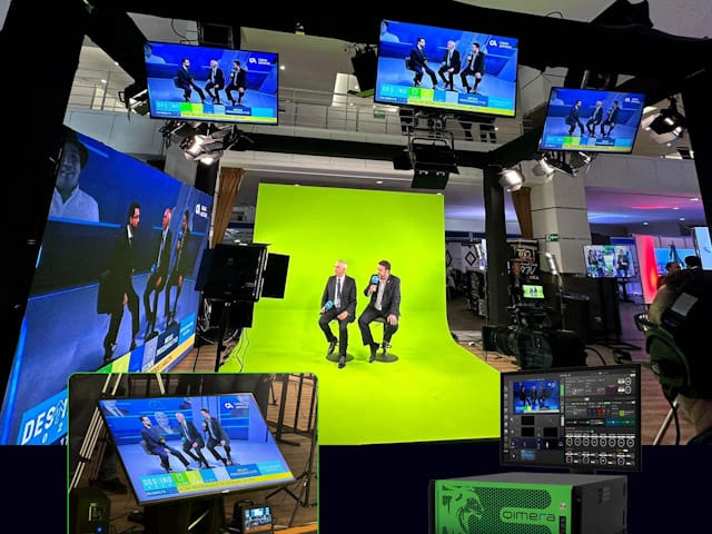 Newsline Report - Tecnologa - ENCO lanza nuevas experiencias con Qimera Virtual Set en IBC 2025