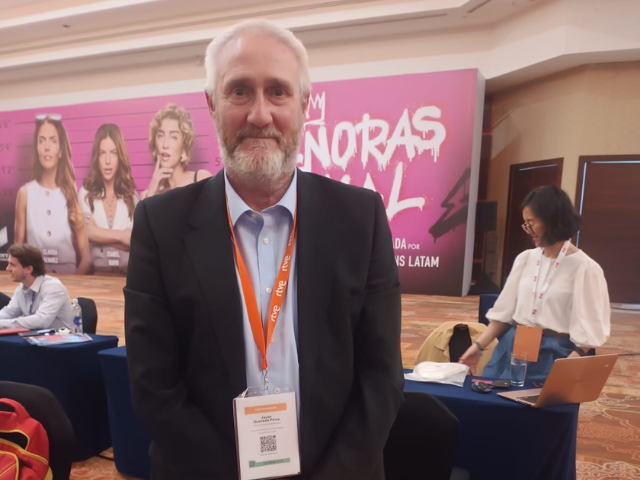 Javier Quevedo detalla las propuestas de RTVE en MIP Cancn