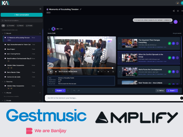 Gestmusic y Amplify presentar�n en ISE 2026 la herramienta de IA KAI