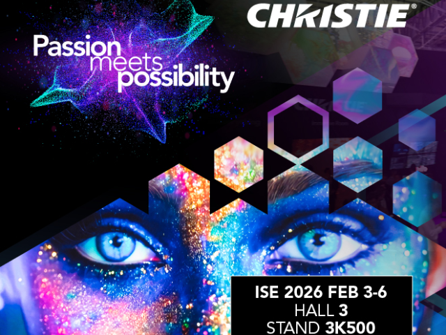 Newsline Report - Tecnolog�a - Christie alista su portafolio de innovaci�n visual para ISE 2026