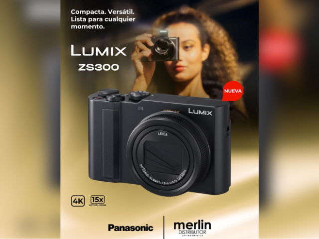 Newsline Report - Tecnolog�a - LUMIX ZS300 4K de Panasonic llega a LATAM a trav�s de Merlin Distributor