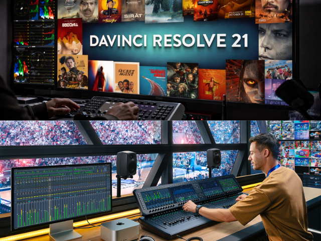 Newsline Report - Tecnolog�a - Blackmagic Design presenta en M�xico DaVinci Resolve 21 y Fairlight Live