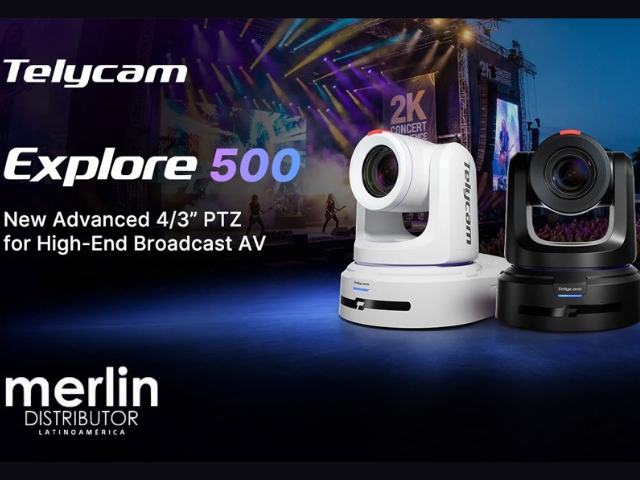 Newsline Report - Tecnolog�a - Telycam presenta nueva l�nea de c�maras que llegan a LATAM por medio de Merlin Distributor