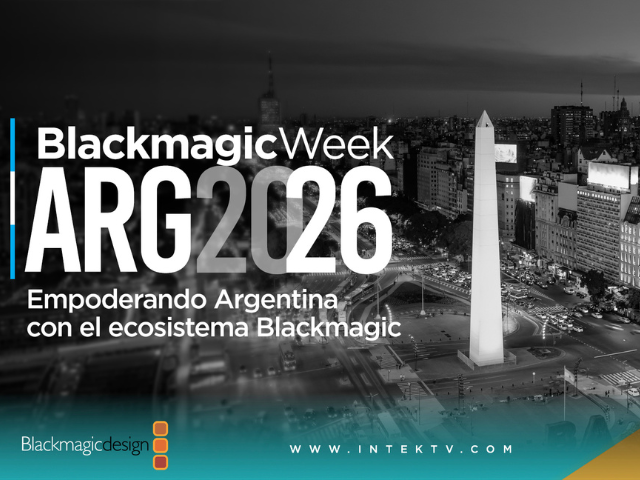 Newsline Report - Tecnolog�a - Blackmagic Week Argentina 2026: innovaci�n audiovisual en tres jornadas