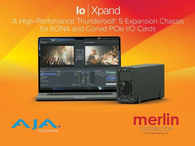 InfoComm 2026: AJA presenta Io Xpand para flujos de trabajo port�tiles