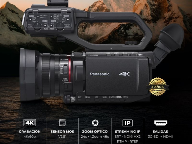 Newsline Report - Tecnolog�a - Merlin Distributor anuncia disponibilidad inmediata de la Panasonic AG-CX20 en LATAM