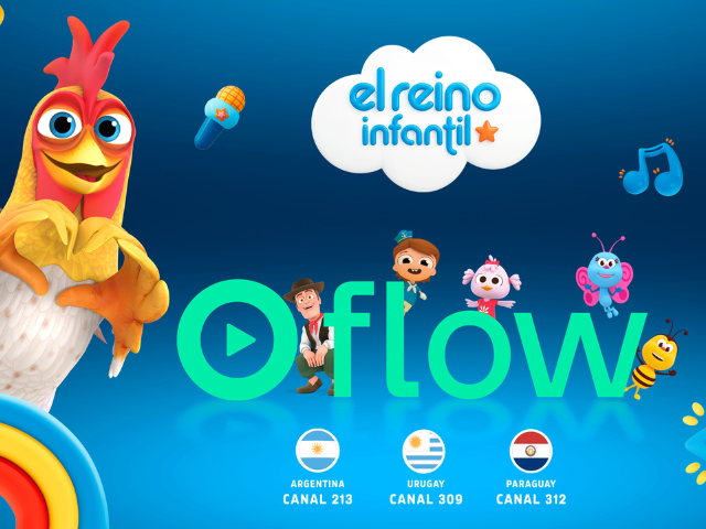Newsline Report - Plataformas - El Reino Infantil introduces contenido a la plataforma Flow