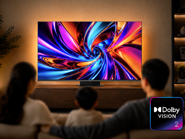 Dolby Vision 2 llega a modelos de televisores Hisense 2026