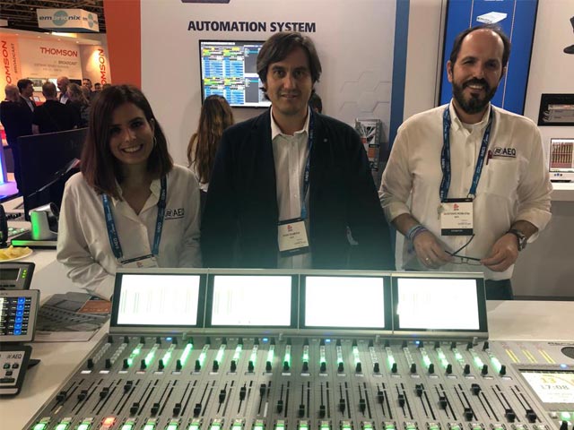 Newsline Report - Tecnologa - AEQ present sus novedades en IBC 2019