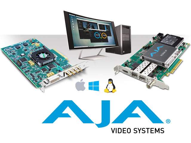 Newsline Report - Tecnologa - AJA lanza Desktop Software v13 y la licencia de firmware KONA IP JPEG 2000