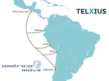 Amrica Mvil y Telxius se unen para desplegar cable submarino