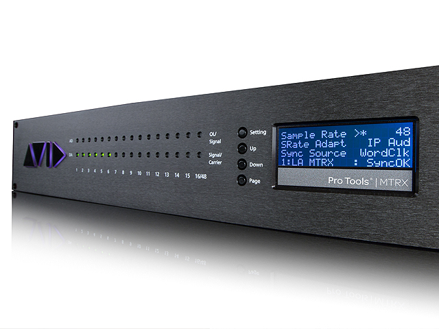 Newsline Report - Tecnologa - Avid revela la interfaz de audio Pro Tools | MTRX
