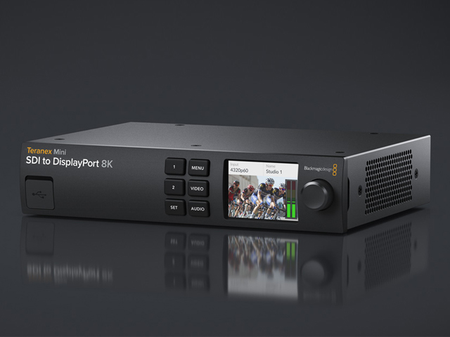 Newsline Report - Tecnologa - Blackmagic anuncia nuevo Teranex Mini SDI to DisplayPort 8K HDR