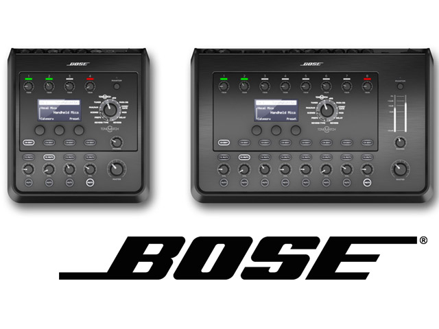 Newsline Report - Tecnologa - Bose Profesional lanza sus nuevas mezcladoras estreo T8S y T4S ToneMatch