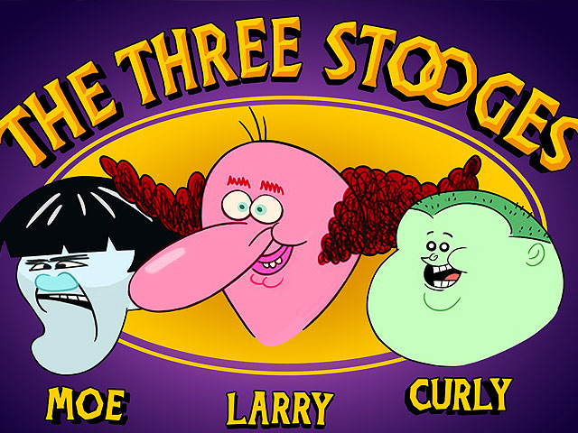 Cake distribuir la serie animada 'Los Tres Chiflados'