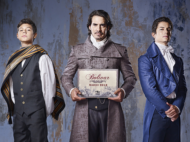 Newsline Report - Contenidos - Caracol presenta el elenco de 'Bolvar, una lucha admirable'