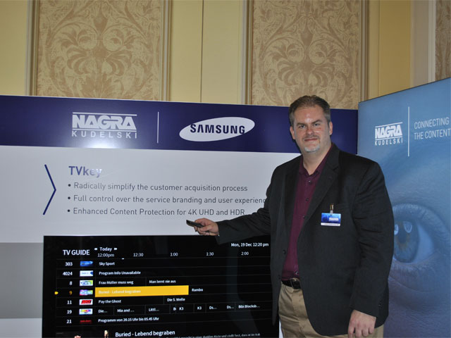Newsline Report - Tecnologa - CES 2017: Nagra presenta TVkey por primera vez en Estados Unidos