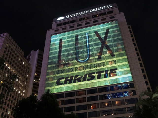 Newsline Report - Tecnologa - Christie y Avollusion iluminan edificios icnicos en el primer Festival Lumieres de Hong Kong