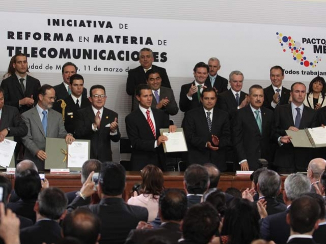 Cmara alta aprueba reforma en telecomunicaciones