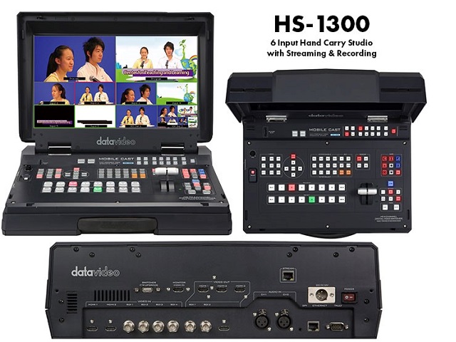 Newsline Report - Tecnologa - Datavideo lanza un estudio de produccin porttil todo-en-uno
