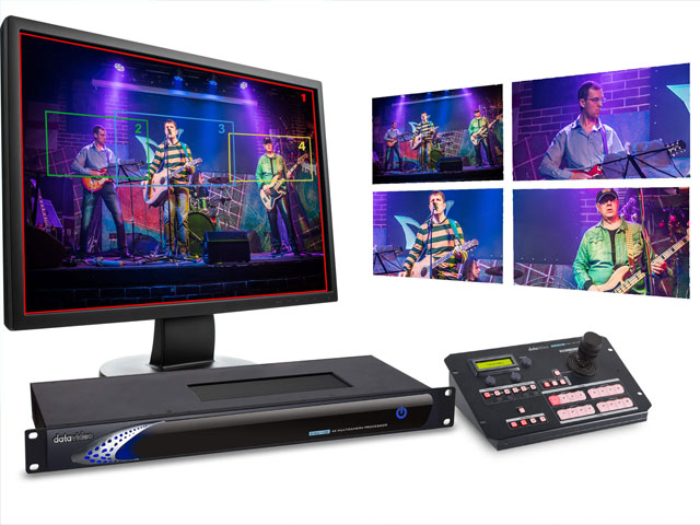 Newsline Report - Tecnologa - Datavideo presenta su procesador multicmara KMU-100 4K y el controlador RMC-185