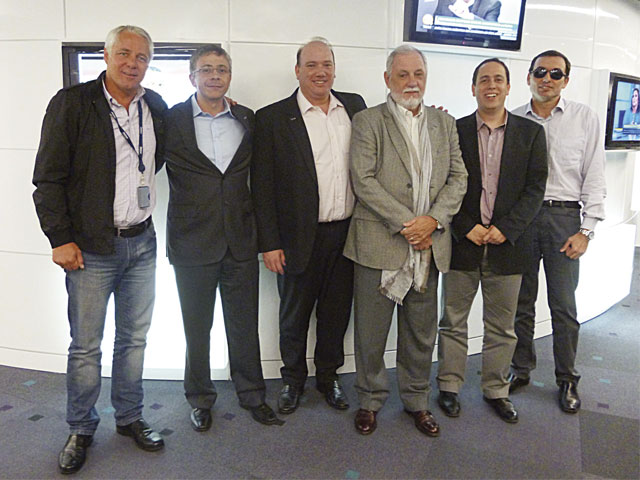 Delegacin de Algar Telecom visit las instalaciones de Media Networks en Per
