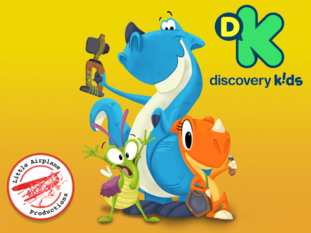 Newsline Report - Plataformas - Discovery Kids Latina America desarrolla la serie animada 'Build It, Dinos!'