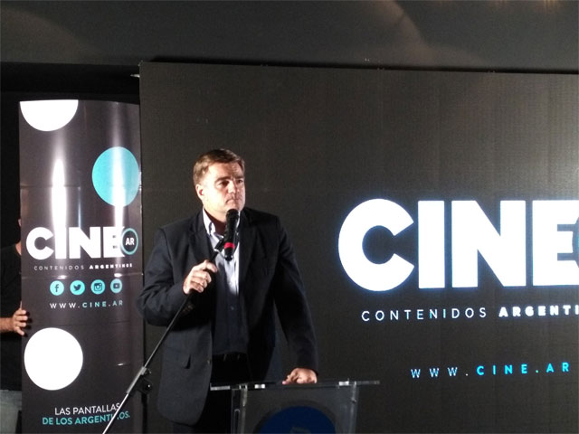 Newsline Report - Negocios - El INCAA realiz el lanzamiento de CINE.AR