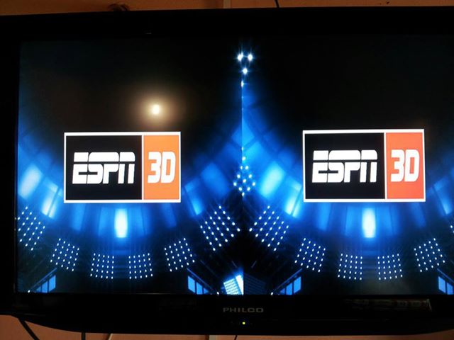 ESPN anunci que abandonar el 3D