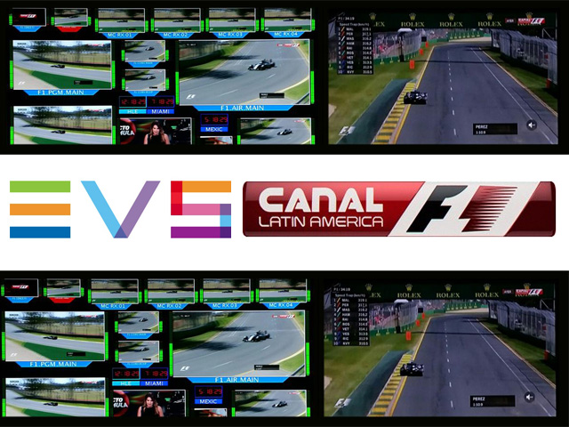 Newsline Report - Tecnologa - EVS provee tecnologa a Mediapro para su nuevo canal de F1