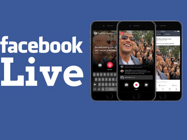 Facebook lanza app de video en vivo