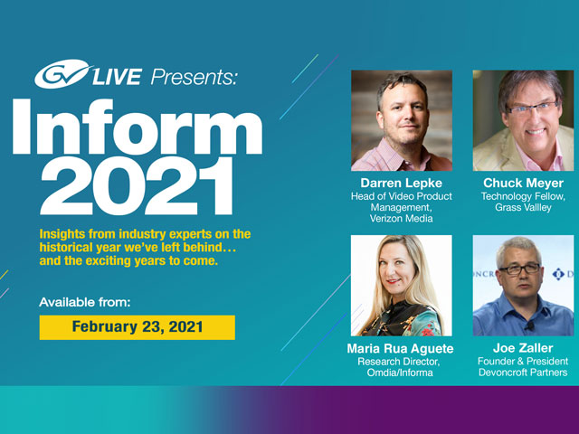 Newsline Report - Tecnologa - Grass Valley rene a expertos de la industria para Inform 2021