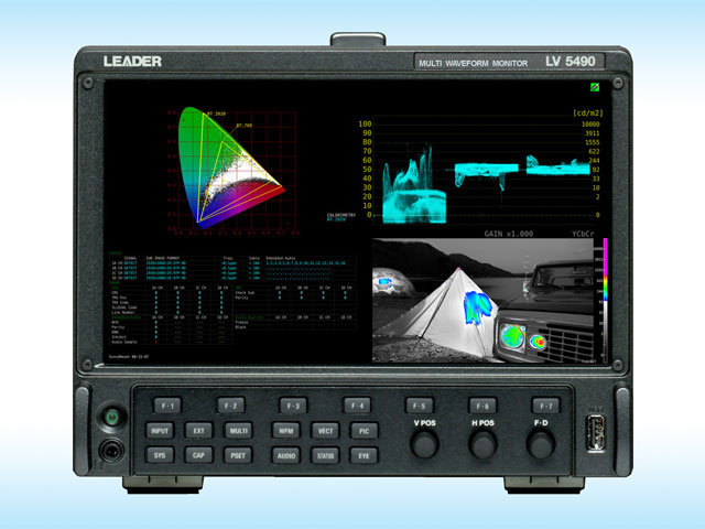 Newsline Report - Tecnologa - Leader exhibir su monitor de seal 4K/HD/SD LV5490 durante IBC2016
