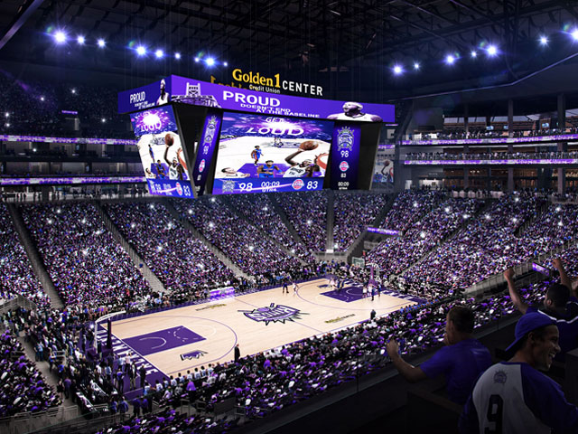 Los Sacramento Kings escogen tecnologa LED 4K Ultra HD de Panasonic