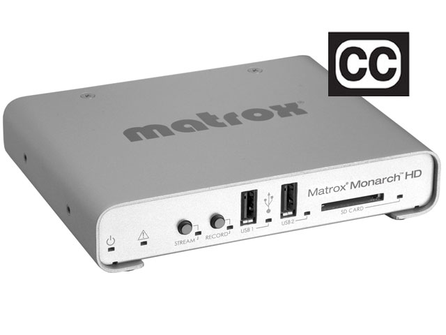 Newsline Report - Tecnologa - Matrox integra la funcin closed caption a su Monarch HDX