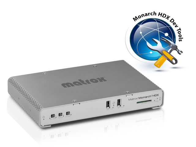 Newsline Report - Tecnologa - Matrox Monarch HDX Dev Tools debutar en IBC